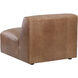 Watson Marseille Camel Leather Modular Armless Chair